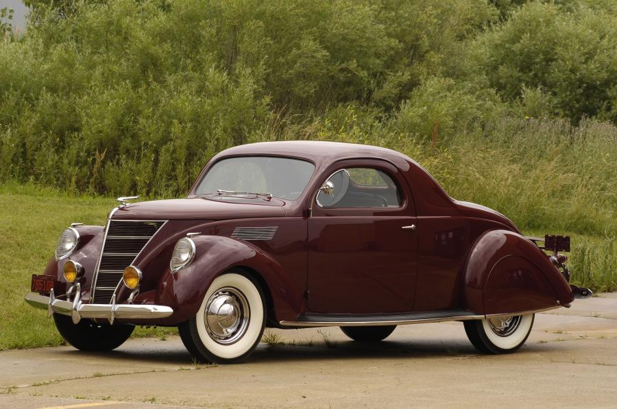  Lincoln Zephyr Coupe (HB-720) 1937 года  (фото 4 из 46)